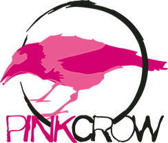 Pink Crow logo